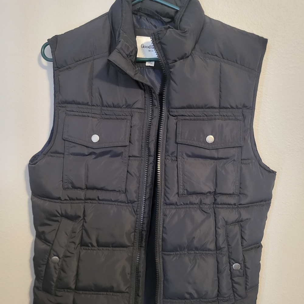 Goodfellow & Co Charcoal Puffer Vest